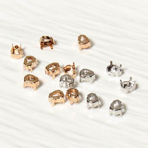 底托4320系列水滴黄铜电镀钻托