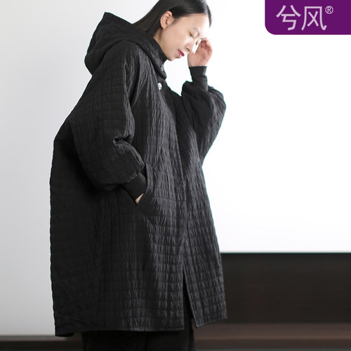 茧型防风设计高端大廓形加厚棉服