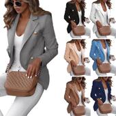 coat office short slim Women fashion jacket suit wear