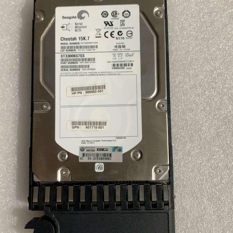 HP 存储硬盘 AP858A P2000 300G 15K--议价商品