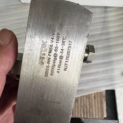 FITOK飞托克阀门BBSS-NN-FNS8-V4VG--议价商品