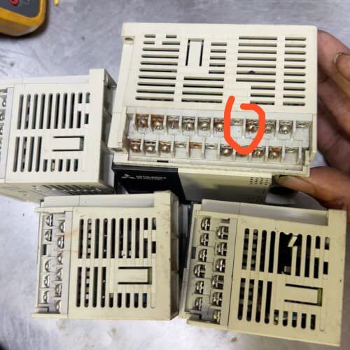 Mitsubishi/三菱fx3sa-10mr-cm两台，2--议价商品