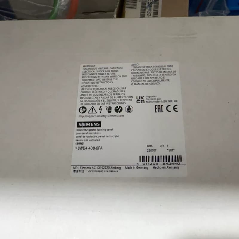 西门子柱灯铭牌,全新8WD4 408-0FA,一起10套,便--议价商品