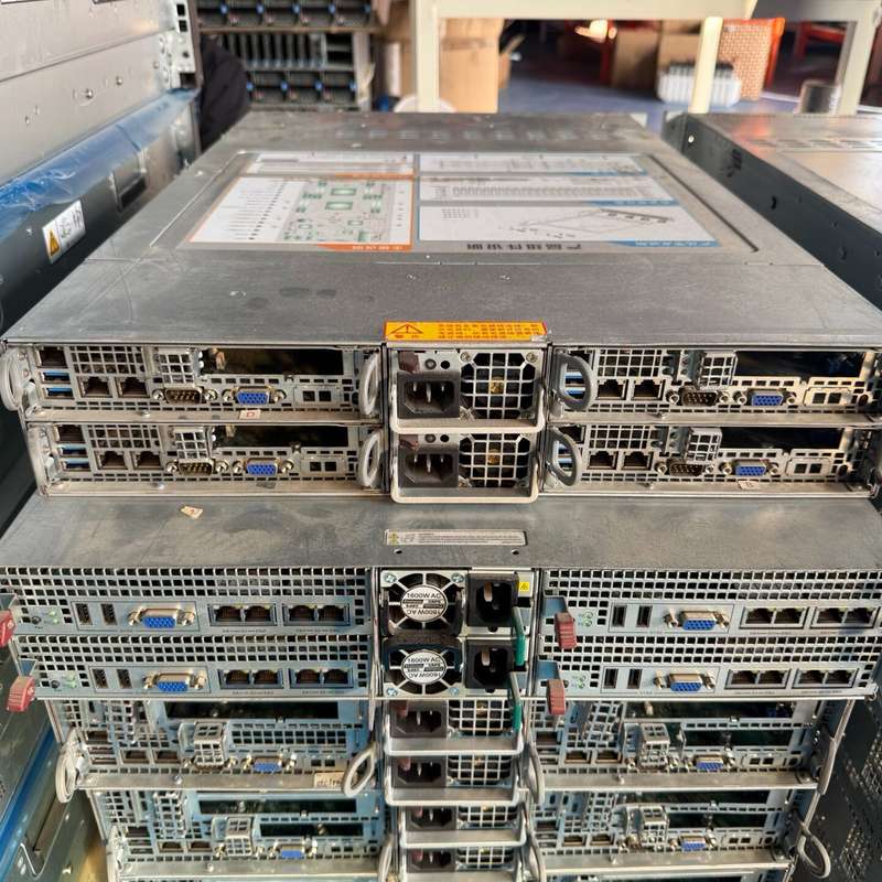 超微6028TR X99四子星/四节点准系统X10DRT-H--议价商品