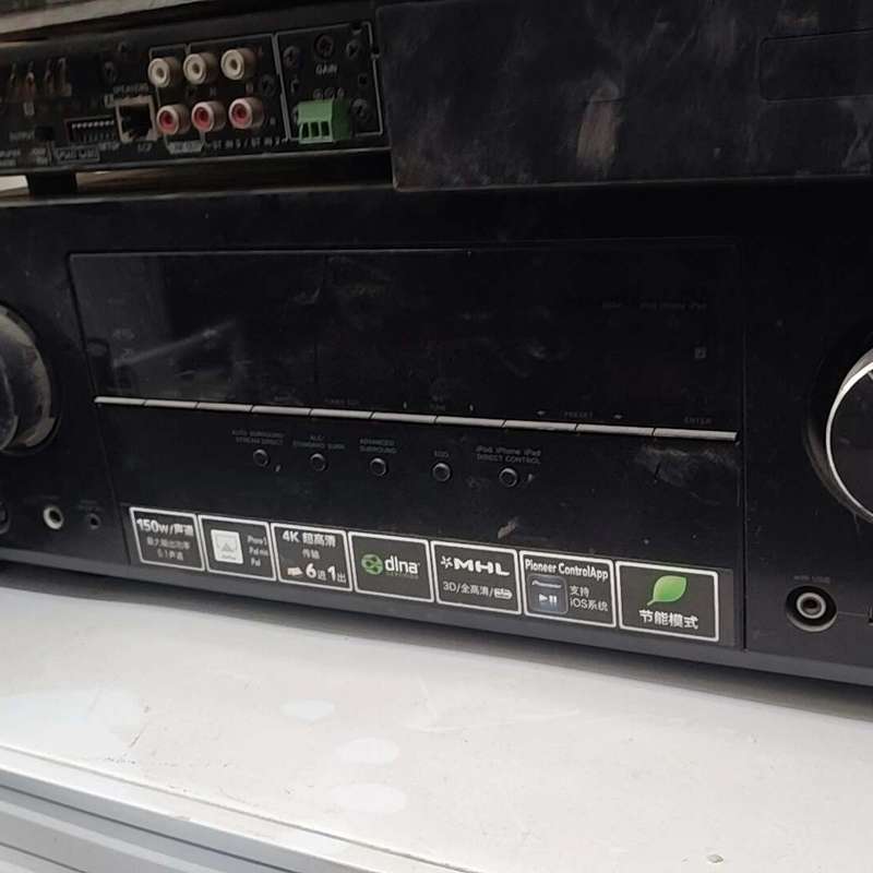 先锋PIONEER功放,VSX-823-K支持4K,6进1出--议价商品