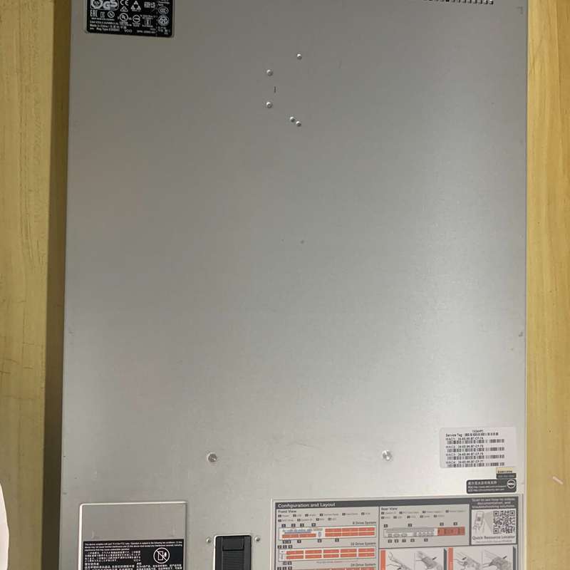 戴尔DELL R630 服务器 准系统 2.5寸8 盘位--议价商品