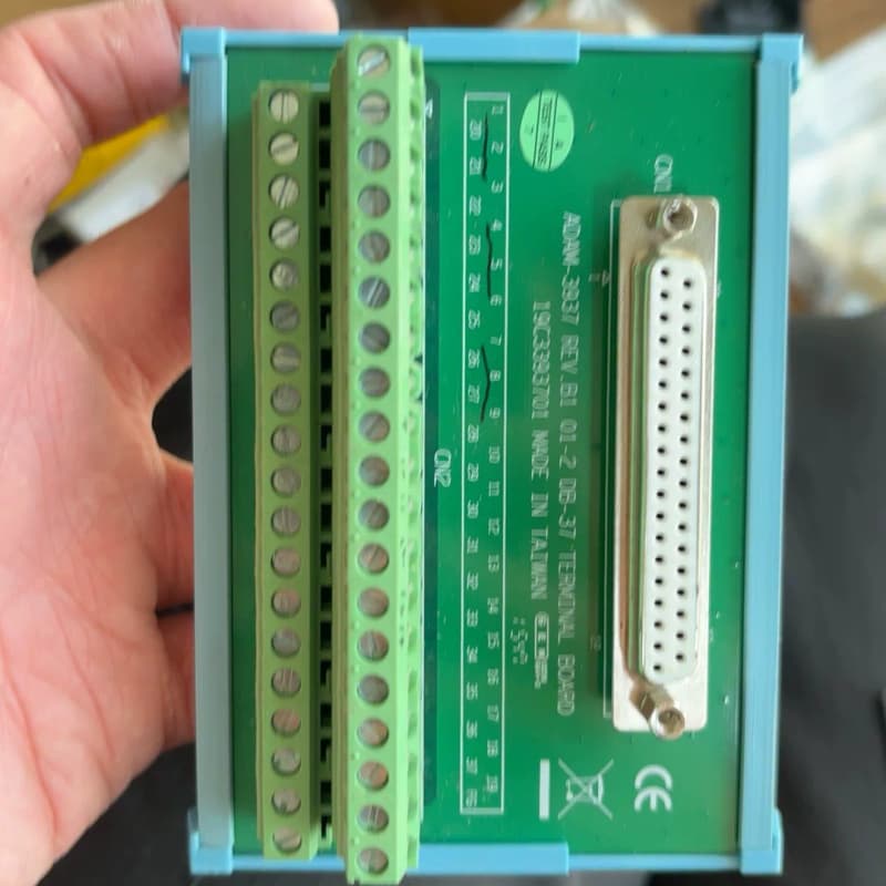 研华ADAM-3937 REV.B1 DB.37端子板 接线--议价商品