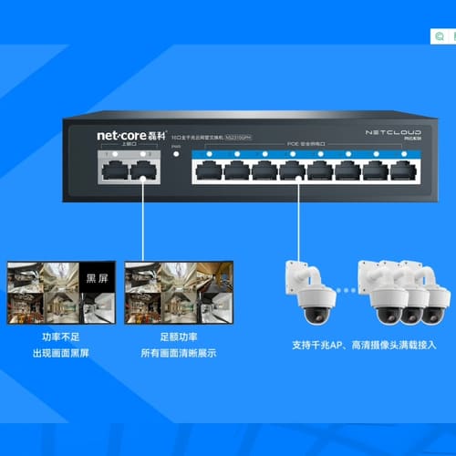 磊科NS2310GPM云网管10口PoE交换机--议价商品