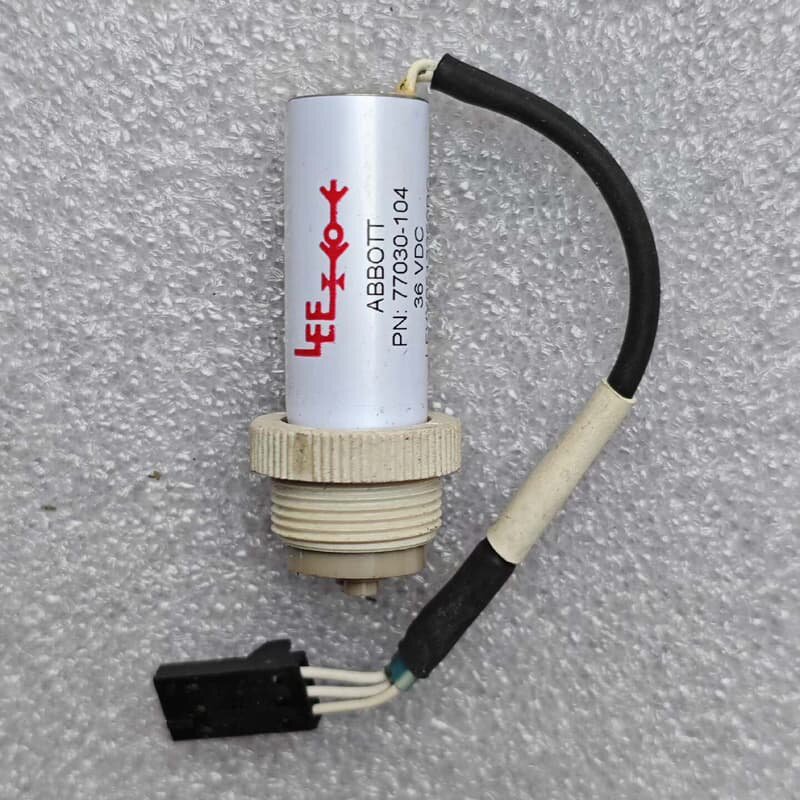 拆机进口LEE直流电磁阀ABBOTT 77030-104 3--议价商品