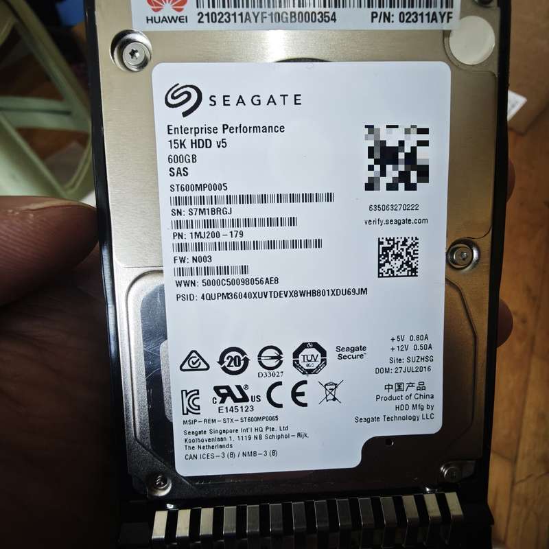 希捷600G 15K SAS服务器硬盘 ST600MP000--议价商品