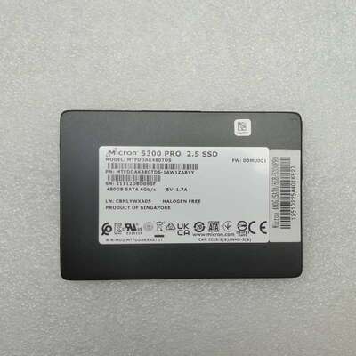 镁光/MT 5300PRO 480G SATA3 2.5寸--议价商品