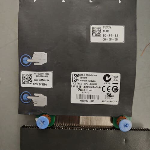 原装戴尔0C63DV万兆嵌入式网络子卡--议价商品