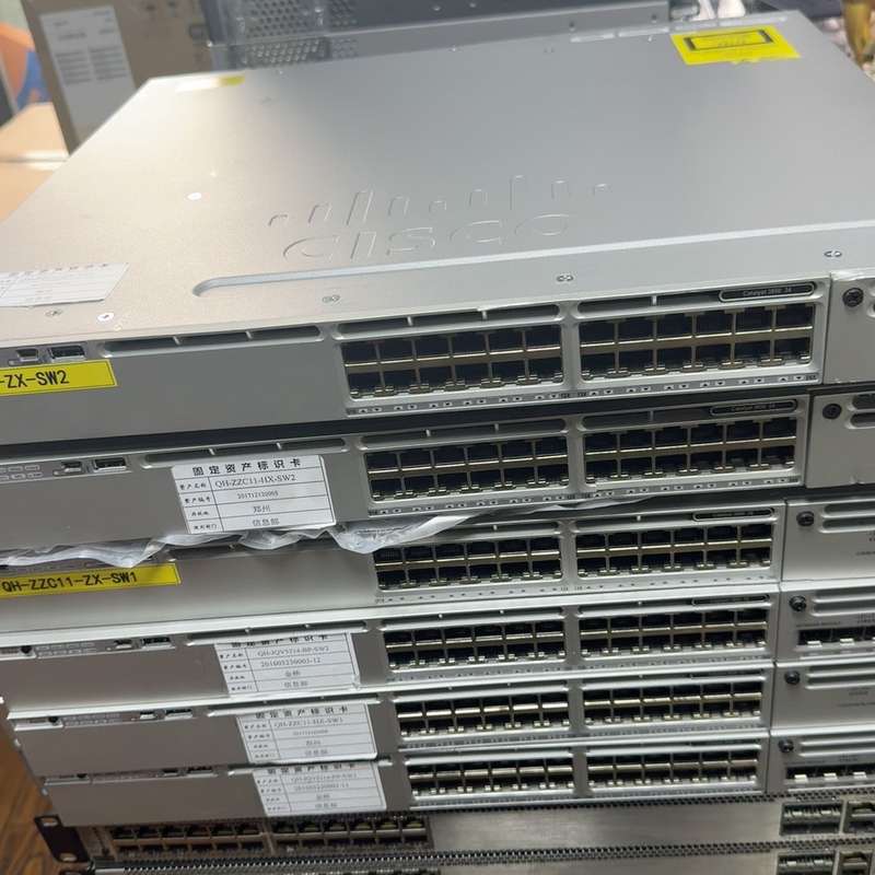 思科WS-C3850-24T-S 24口千兆三层交换机 原装--议价商品