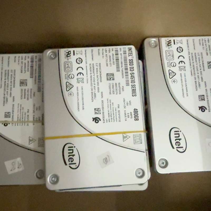 英特尔S4610 S4510 480G 版本企业级固态硬盘，--议价商品