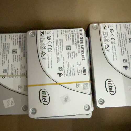 英特尔S4610 S4510 480G 版本企业级固态硬盘，--议价商品