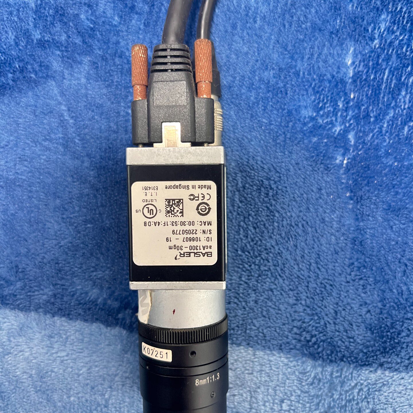 议价--个人闲置BASLER巴斯勒acA2500-14gm工业相机，