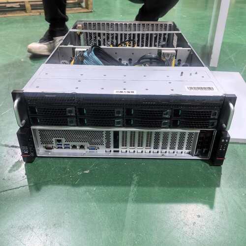 超微8卡服务器 8大盘+2小盘（超微主板X12DPI-N6)--议价商品