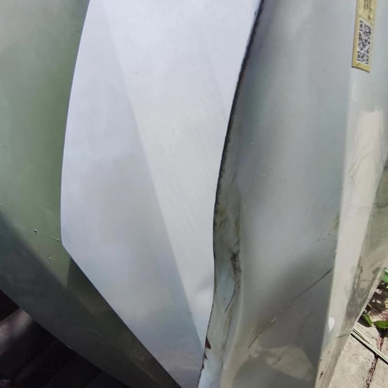 日产天籁原厂拆车机盖，白色，结构完整，原车漆，轻微使用痕迹，