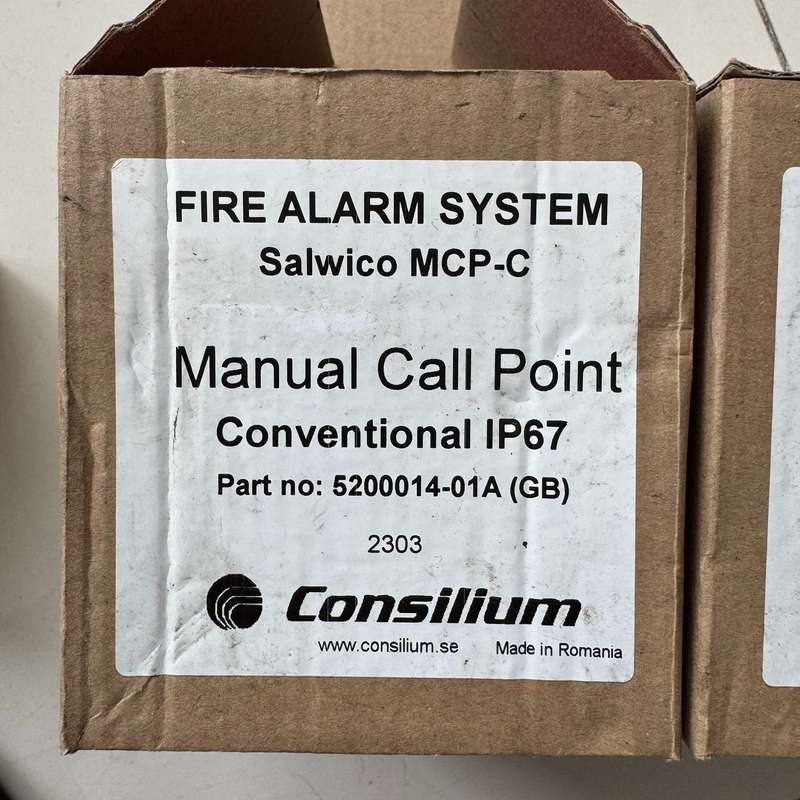 康士廉consiliumMCP-C IP67火警按钮5200--议价商品