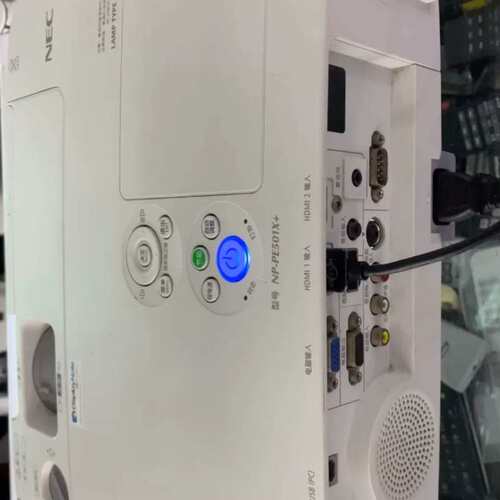 NEC NP－PE501X+投影机，整机使用1443小时；效--议价商品