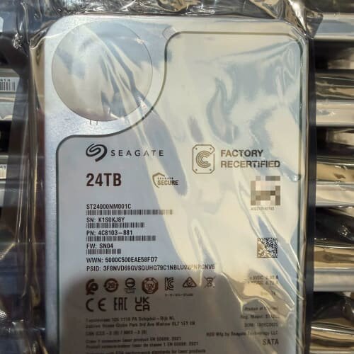 希捷24T企业级硬盘+ST24000NM001C+3.5寸S--议价商品