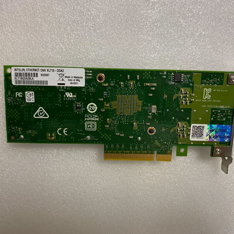 INTEL XL710-QDA2 双口40G万兆光纤网卡 成--议价商品