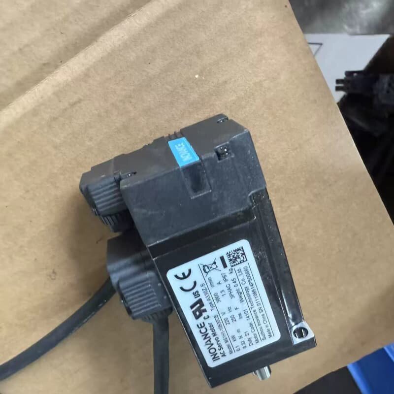 拆机一个二手汇川100W伺服电机MS1H1-10B30CB---议价商品