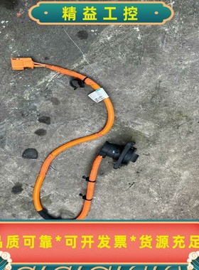 别克微蓝v6慢充口，原装拆车件，型号ZM0501，橙色高压线--议价商