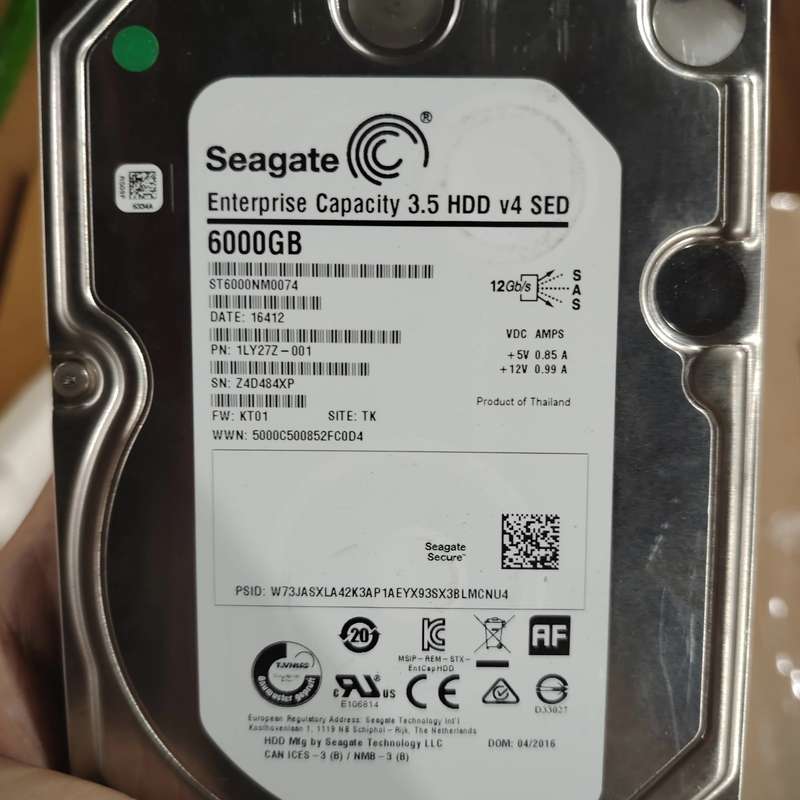 打包出准新拆机 11片 希捷 6T sas ST6000NM--议价商品
