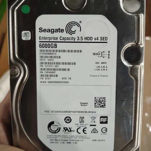 打包出准新拆机 11片 希捷 6T sas ST6000NM--议价商品