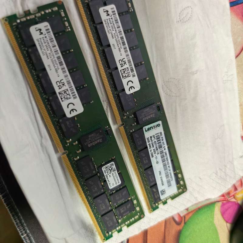 原装64G DDR4 3200 ECC REG服务器内存条--议价商品