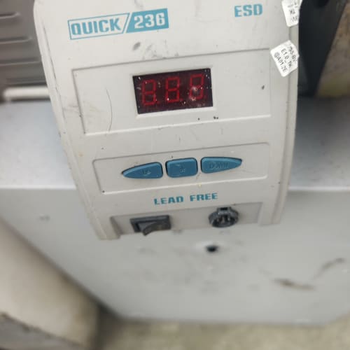 QUICK快克236无铅焊台，90W恒温数显电烙铁，开机显示--议价商品
