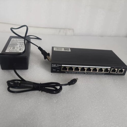 二手 锐捷睿易RG-ES210GC-LP 10口全千兆POE--议价商品