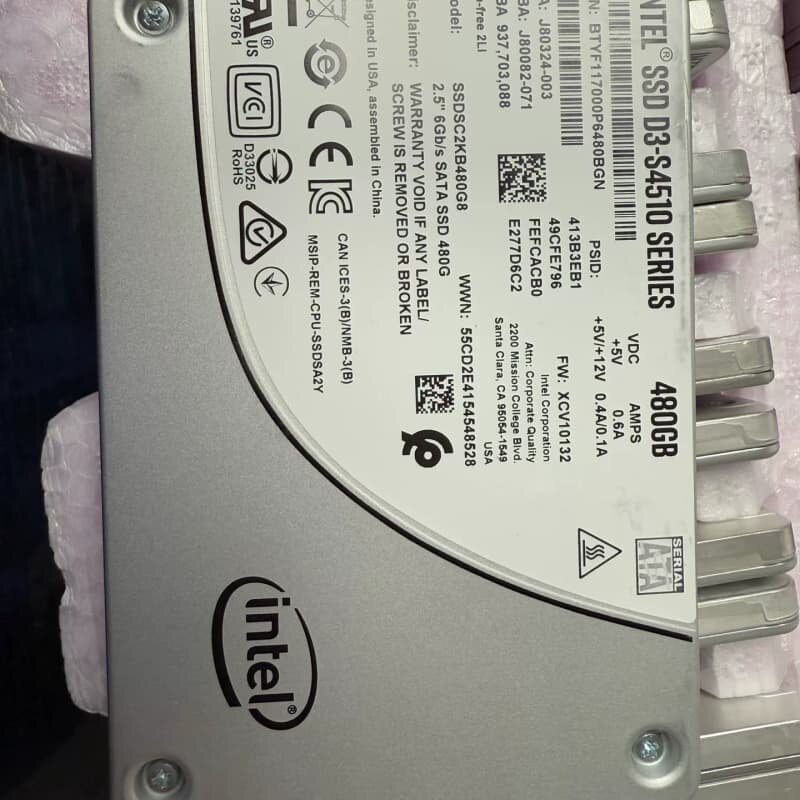 出英特尔 S4510 480G SATA 固态SSD--议价商品
