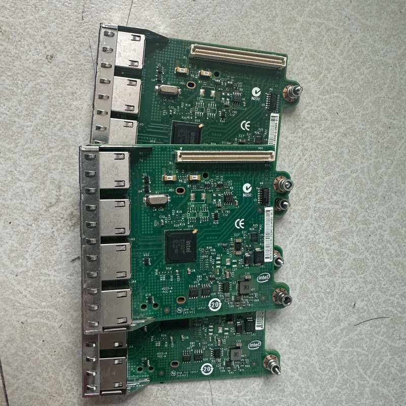 原装戴尔DELL 0R1XFC四口千兆网卡，Intel i3--议价商品