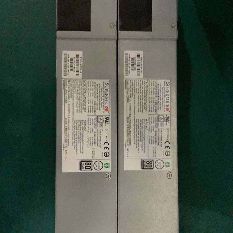 超微 PWS-1K62P-1R 服务器冗余电源 1620W--议价商品