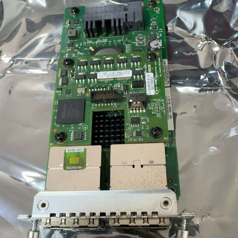 思科NIM-ES2-8-P路由器接口卡，原装拆机，8口千兆网--议价商品