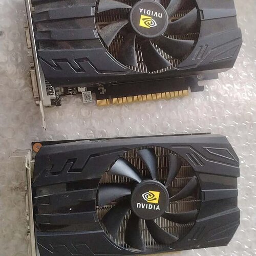 GTx1050显卡 2g，海外版本，正常点亮，包邮，总共两片--议价商品
