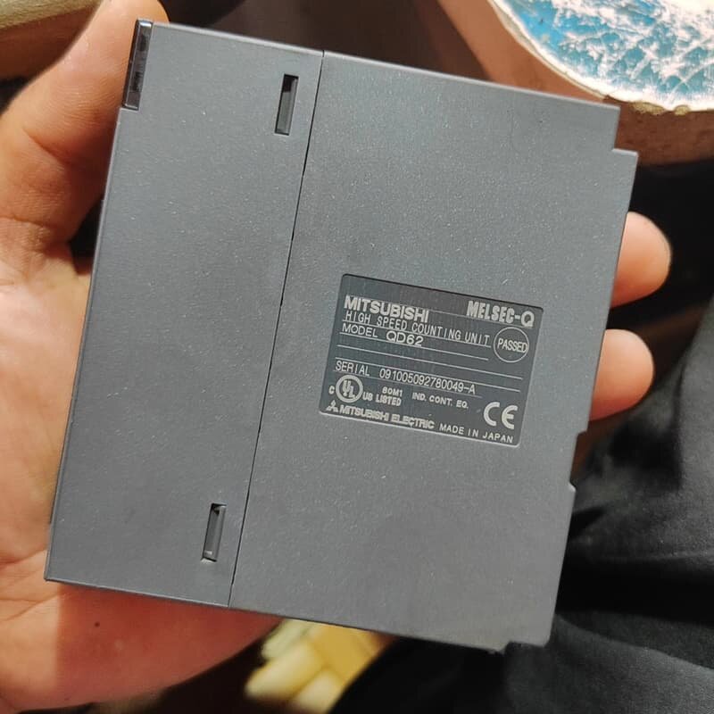 拆机三菱plc模块QD62,二手拆机,成色如图,功能包好,便--议价