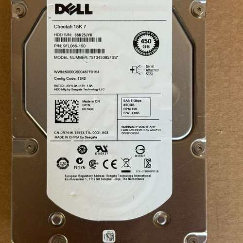 DELL/戴尔 0R749K ST3450857SS 15K--议价商品