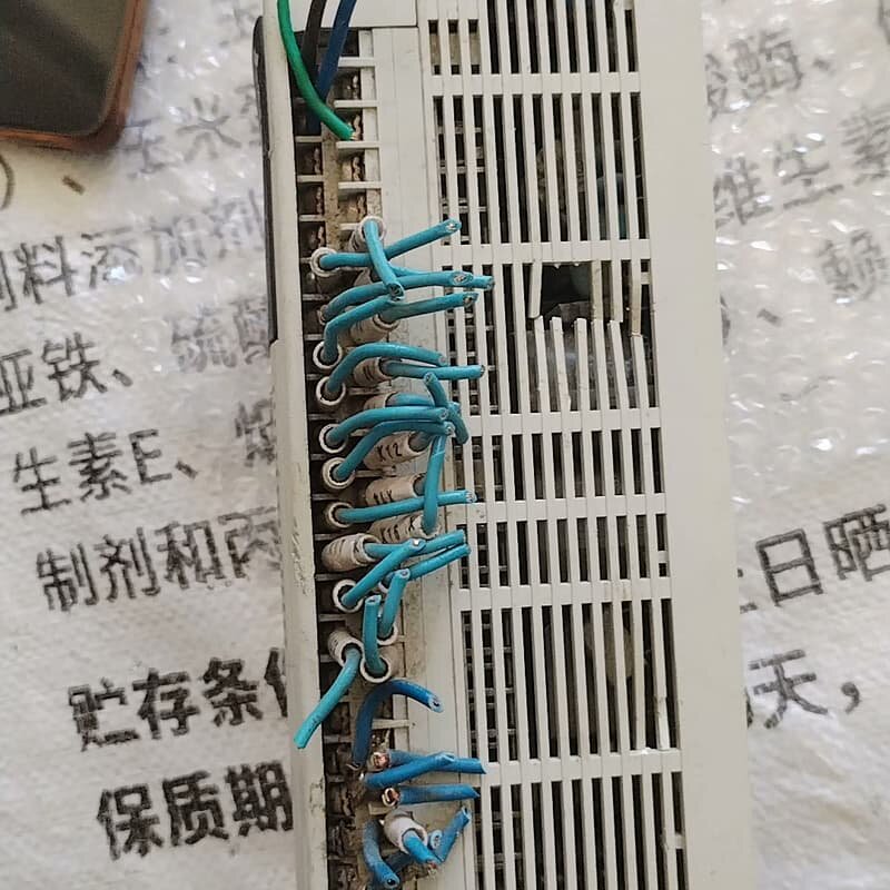 拆机三菱PLC. FX3U-64MR/ES-A,拆机实物图,--议价商品
