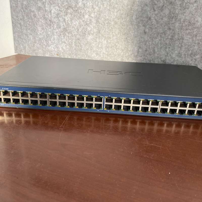 H3Cs1048华三以太网交换机,48口百兆机架款,测试全好--议价商品