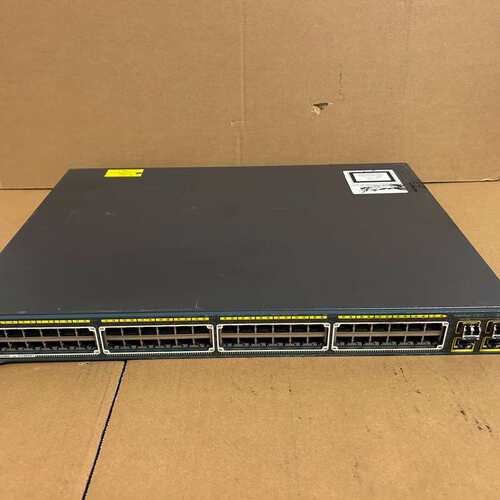 Cisco思科 WS-C2960-48PST-S 48口百--议价商品