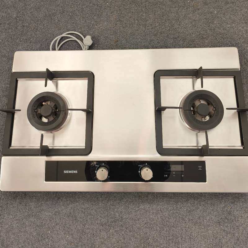SIEMES西门子的嵌入式双眼燃气灶,型号为ER75K253--议价商品
