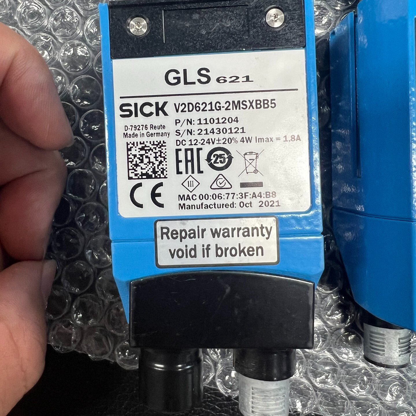 议价--西克SICK视觉传感器GLS621,型号V2D621G-2M