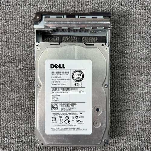 Dell/戴尔 W348K 600G SAS 15K 6G--议价商品
