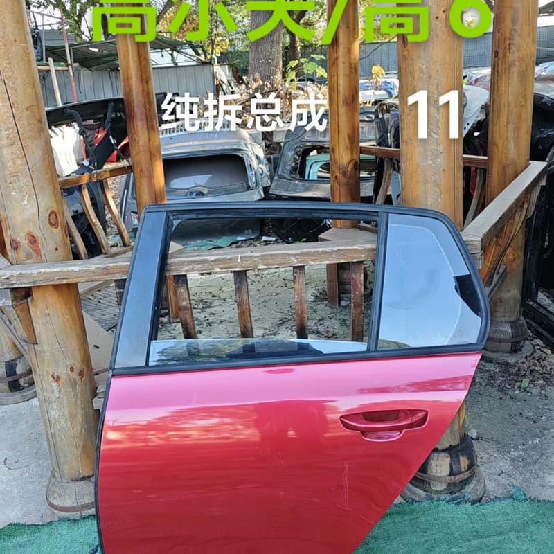 大众高尔夫/高6左后门总成--议价商品