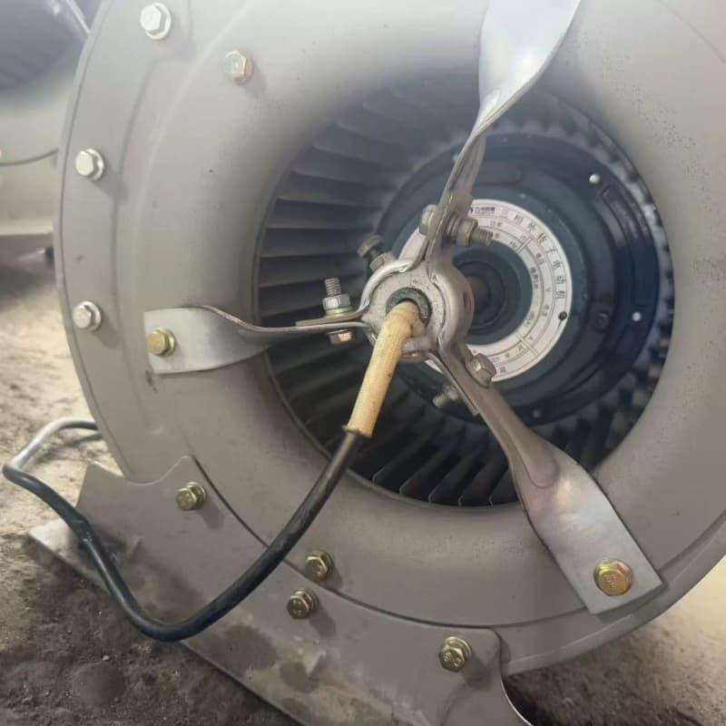 拆机2台二手九洲普惠320W低噪声空调风机DKT-2.0A,--议价商品