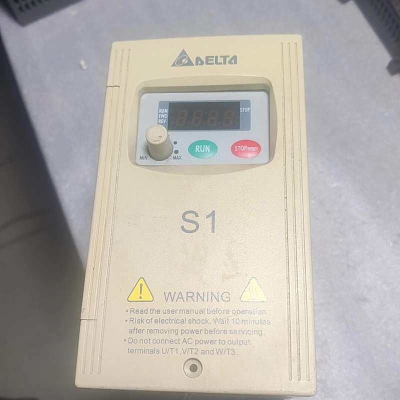 台达变频器VFD004S43A,0.4KW功率,380V三相--议价商品