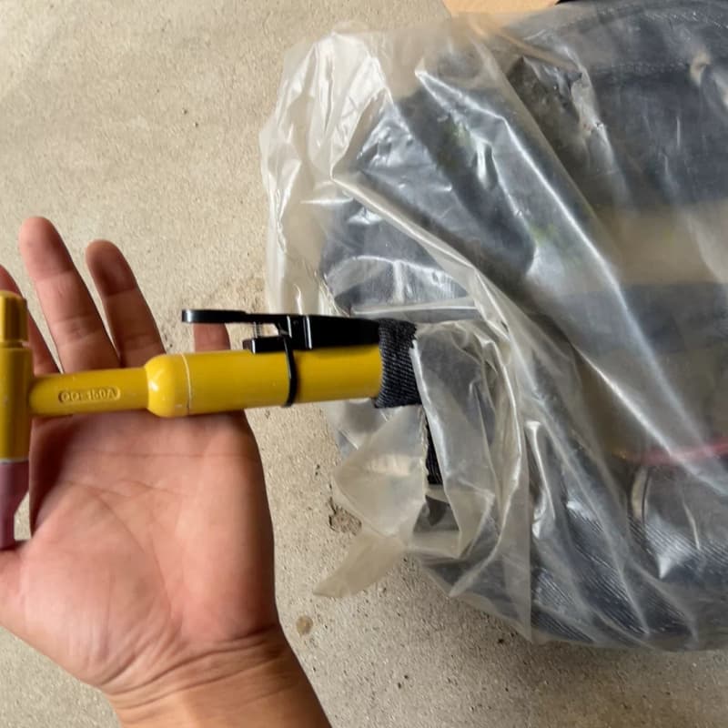 氩弧焊QQ150A气电分离分体焊焊把线 低价处理8米--议价商品